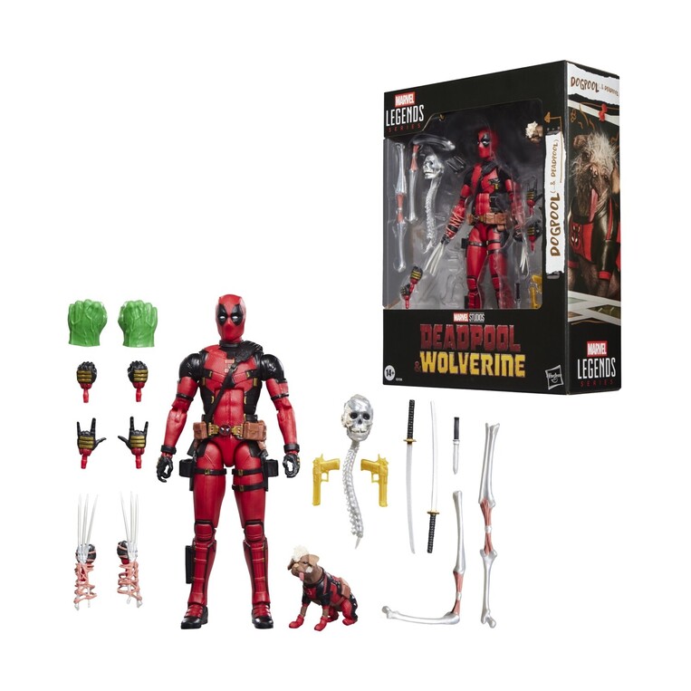 Deadpool & Wolverine Marvel Legends Action Figure Dogpool & Deadpool 15 cm - G2126
