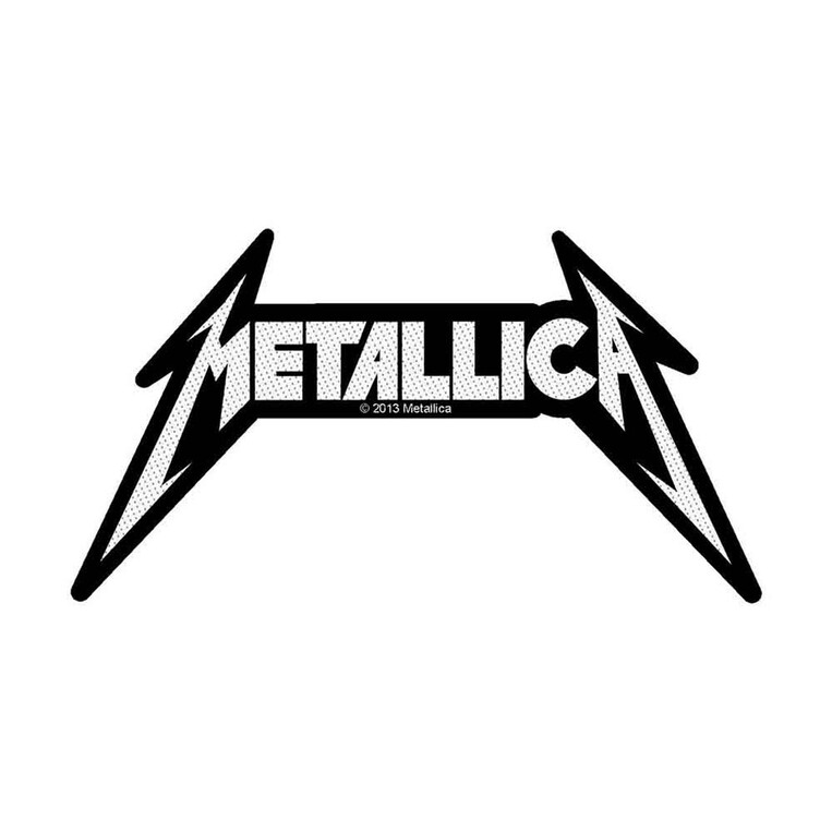 Metallica Standard Patch: Shaped Logo - SP2726