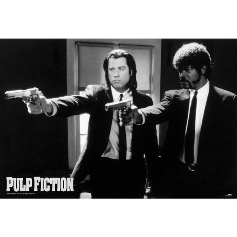 Pulp Fiction (B&W Guns) Poster 61 x 91 cm - PP31059