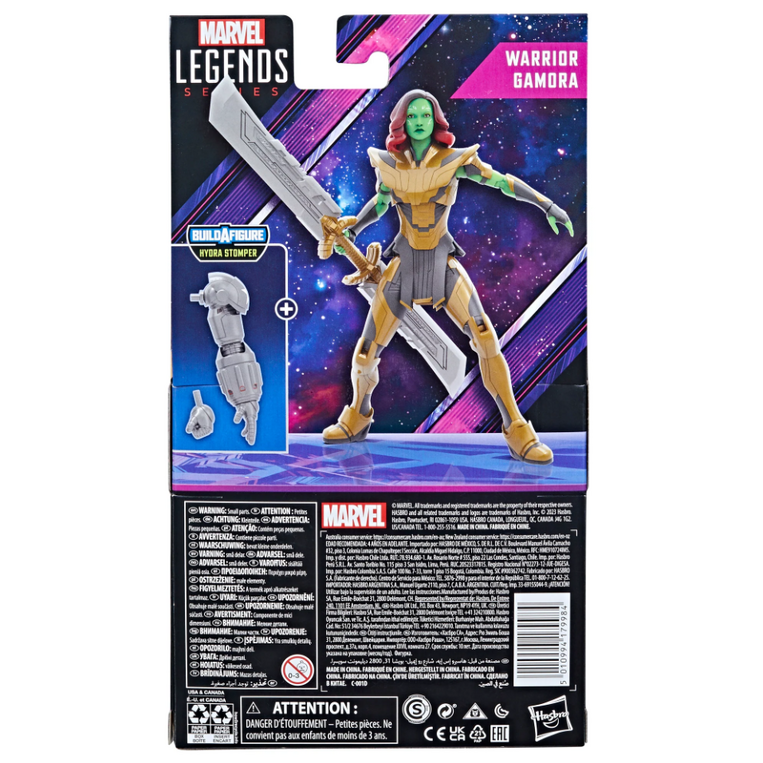 Marvel Legends Series Warrior Gamora Action Figure 16cm - F6533