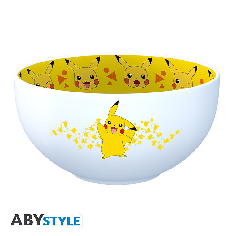Pokemon Bowl 600ml "Pikachu" Cardboard Box - ABYBOL067