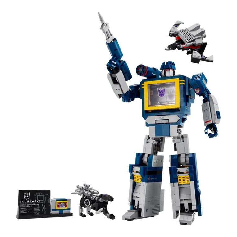 LEGO Icons Transformers Soundwave - 10358