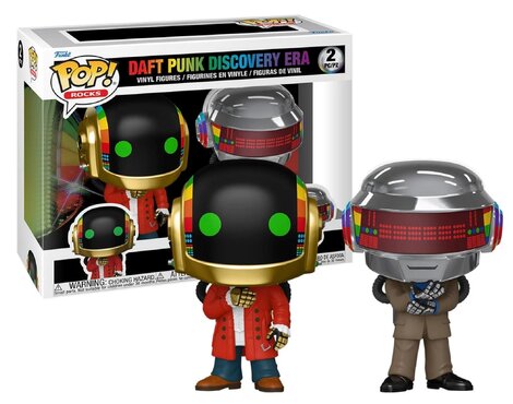 Funko POP! Rocks: Daft Punk - Discovery Era 2-Pack Figure 