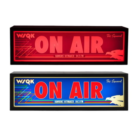 Stranger Things 5 - WSQK On Air Light - PP15078ST