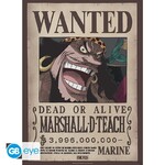 One Piece Set 2 Posters Chibi 52x38 Wanted Shanks & Blackbeardx4 - GBYDCO688
