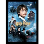 Harry Potter (Philosophers Stone) Wooden Framed Print 30 x 40cm - FP10683P