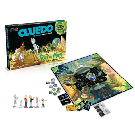 Rick and Morty Cluedo Mystery Board Game - WIMO-003210