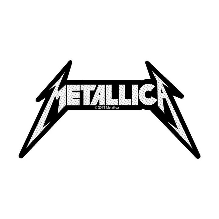 Metallica Standard Patch: Shaped Logo - SP2726