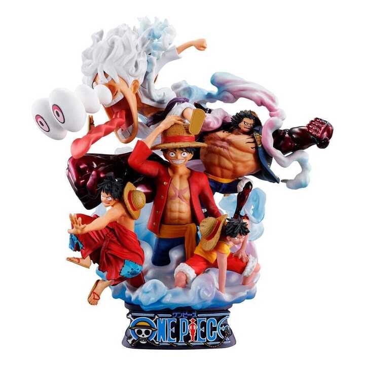 One Piece Petitrama DX PVC Mini Statue Logbox Re Birth Luffy Special Vol. 02 15 cm - MEHO518110