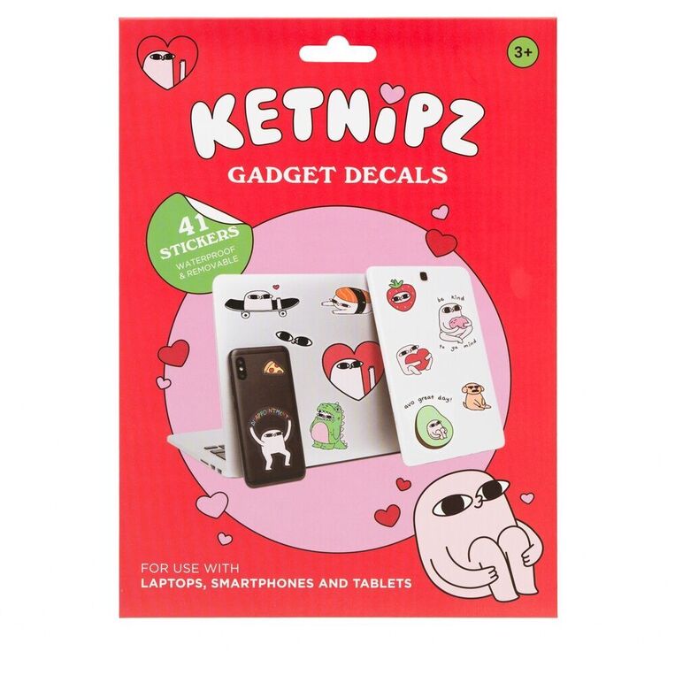 Ketnipz Reusable Sticker Set - GDGE035