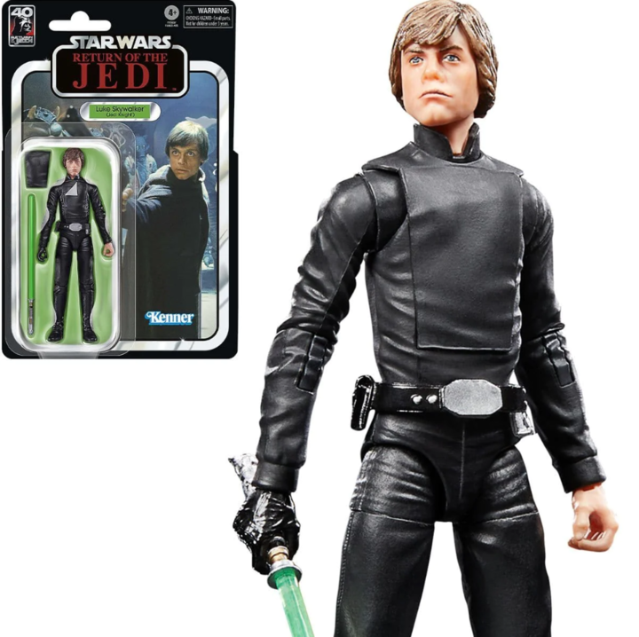 Star Wars Episode VI 40th Anniversary Black Series Action Figure Luke Skywalker (Jedi Knight) 15 cm - F7080