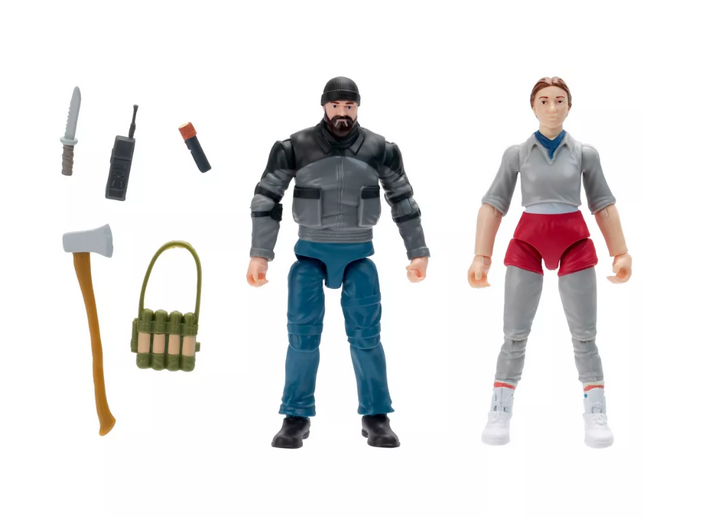 Stranger Things Eleven and Hopper 2-Pack 4-Inch - STRT0110