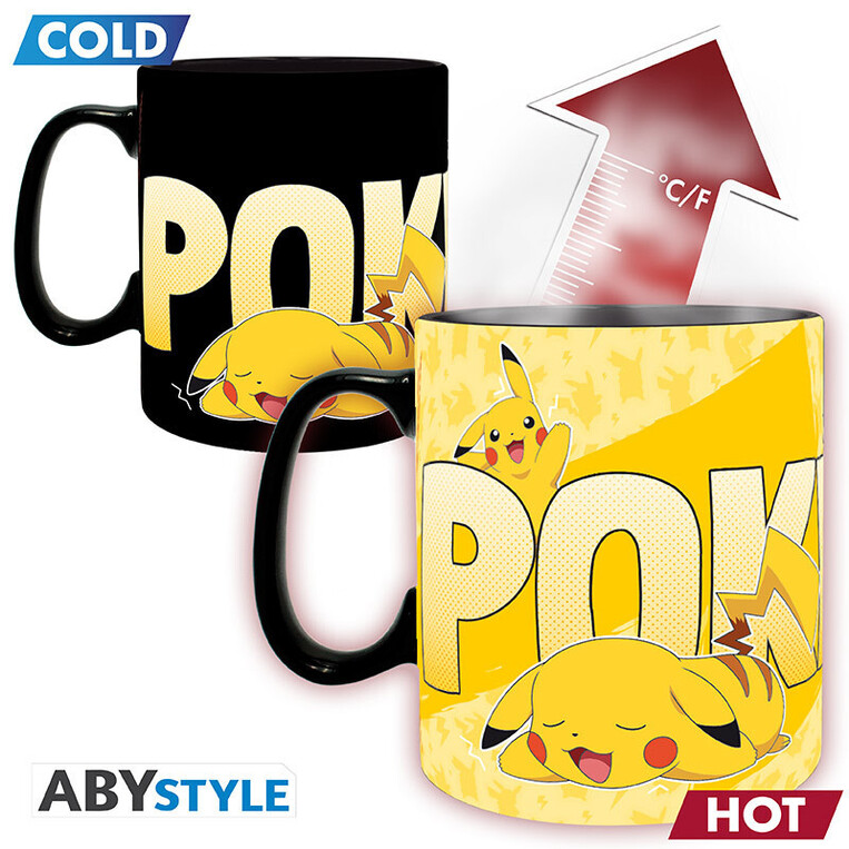 Pokemon Mug Heat Change 460 ml Pikachu - ABYMUGA153