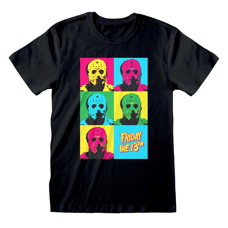Friday The 13th – Jason Pop Art (T-Shirt) - FRI00335TSB