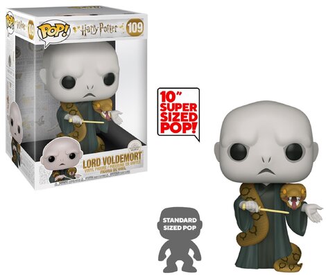 Funko POP! Harry Potter - Voldemort with Nagini #109 Supersized Figure 