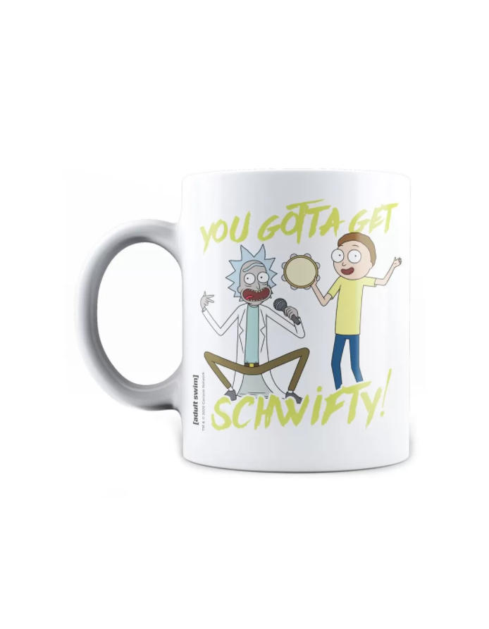 Rick & Morty White Mug Get Schwifty - SDTWRN24565