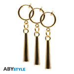 One Piece 3 Earrings Set Zoro (Zinc alloy) - ABYROL063
