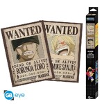 One Piece Set 2 Posters Chibi 52x38 Wanted Zoro & Sanji - GBYDCO340