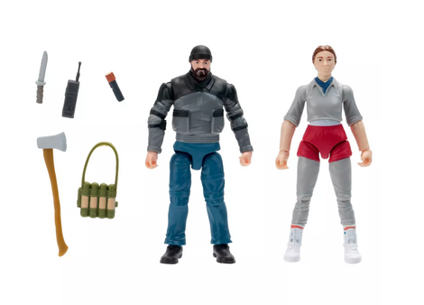 Stranger Things Eleven and Hopper 2-Pack 4-Inch - STRT0110