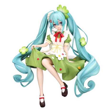 Hatsune Miku Noodle Stopper PVC Statue Flower Fairy Clover 15 cm - FRYU36712