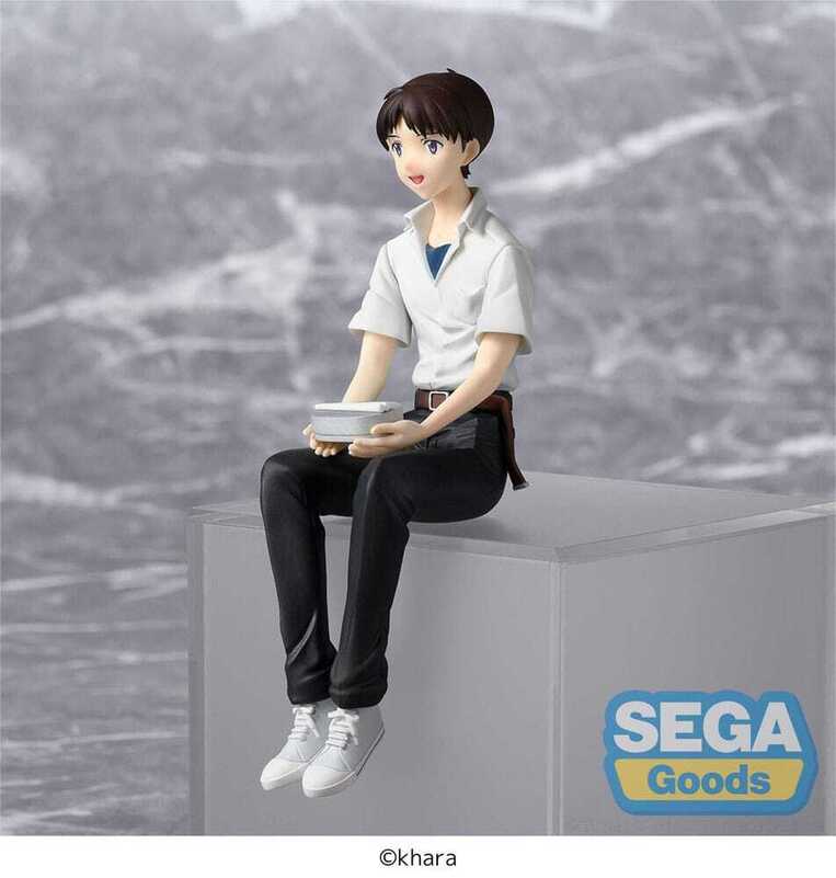 Rebuild of Evangelion PM Perching PVC Statue Shinji Ikari Evangelion New Theatrical Edition 14 cm - SEGA45724