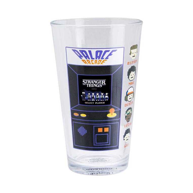 Stranger Things Drinking glass with thermo effect Arcade 400 ml - PP10172ST