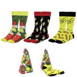 Grinch Pack 3 Adult Socks - CRD2900002513- 38-45