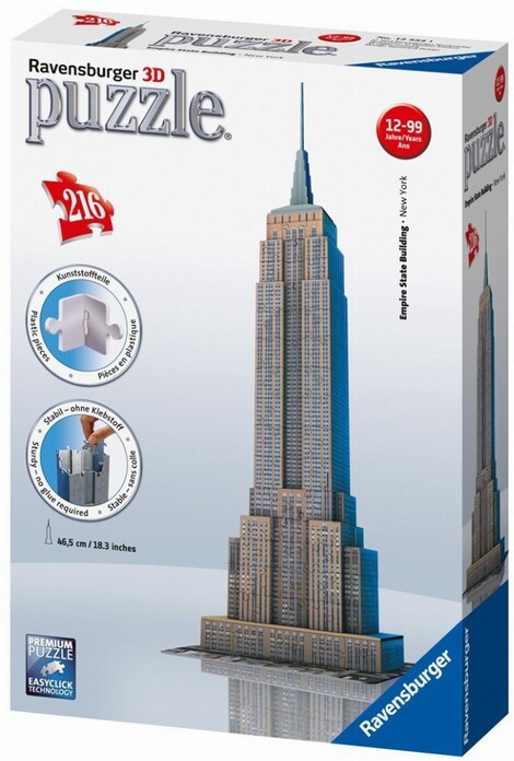 Παζλ 3D 216Τμχ Empire State Building -12553