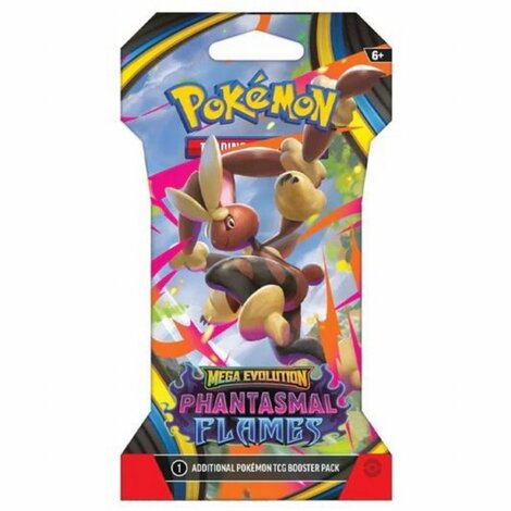 Pokemon TCG Mega Evolution: Phantasmal Flames - Sleeved Booster - POK101931