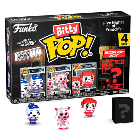 Funko Bitty Pop! 4-Pack: Five Nights at Freddys – Ballora Vinyl Figures