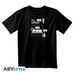 The Office Unisex Black Tshirt Parkour - ABYTEX831