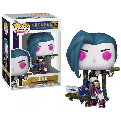 Funko Pop! Television: League of Legends - Arcane: League Of Legends - Jinx #1602
