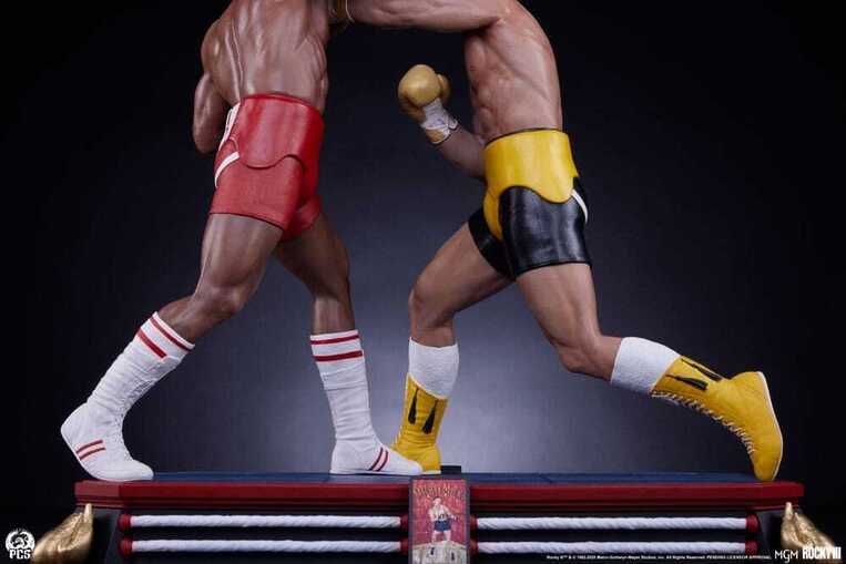 Rocky III Diorama 1/4 Statue Rocky Balboa & Apollo Creed 48 cm - PCSROCKYIIIDIO14