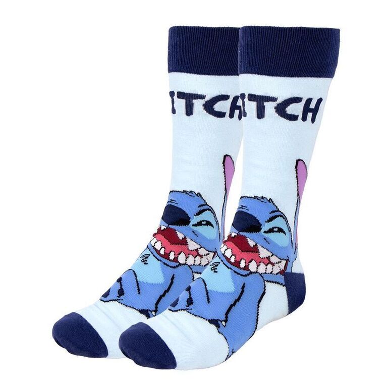 Disney Lilo & Stitch - Stitch Pack 3 Adult Socks - CRD2900001879- 40-46