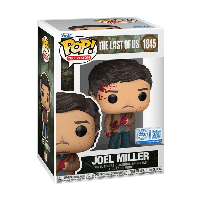 Funko Pop! Television: The Last Of Us - Joel Miller (Bloody) (Special Edition) #1845 Vinyl Figure