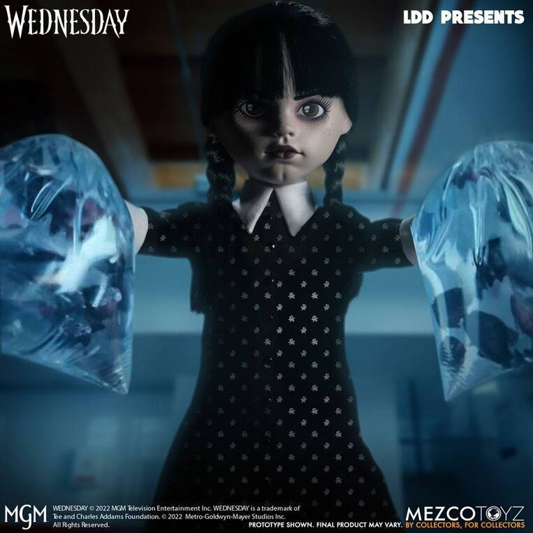 Wednesday Living Dead Dolls Doll Wednesday Addams 25 cm - MEZ99653
