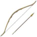 Lord of the Rings Replica 1/1 Legolas Lothlorien Bow with arrow 97 cm - UCU3108