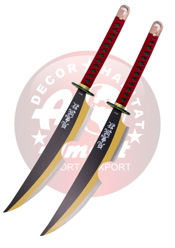 Demon Slayer: Kimetsu No Yaiba Tengen Uzui Twin Blades Replica 80 cm - S0273