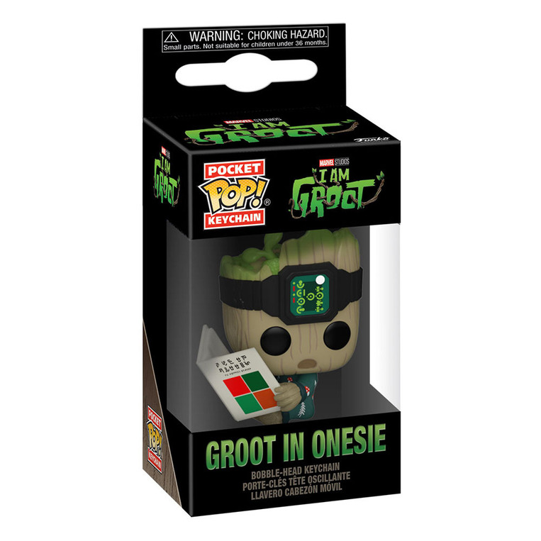 Funko Pocket POP! Keychain Marvel: I Am Groot - Groot in Onesie Figure