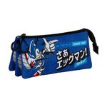 Sonic The Hedgehog On the Run Triple Pencil Case - B62186622