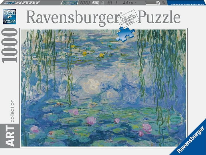 Ravensburger Monet Waterlilies 1000 Pieces Puzzle