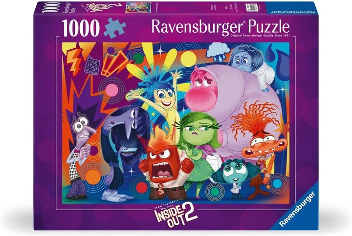 Ravensburger Disney Inside Out 2 - New Emotions at Headquarters 1000 Pieces - 12001537