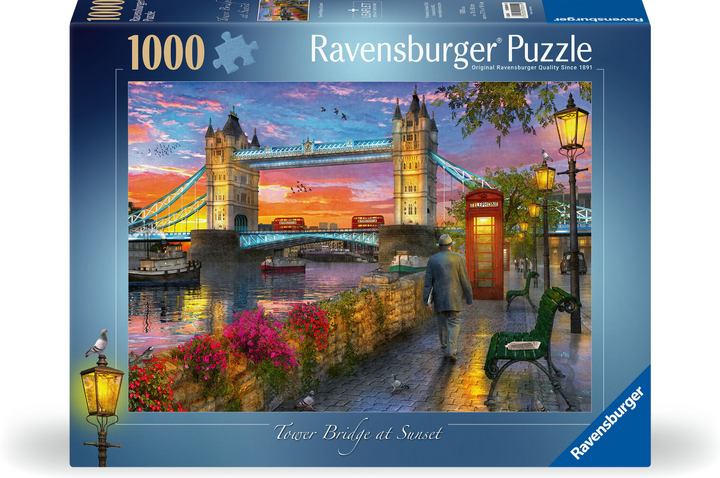 Ravensburger Puzzle: Tower Bridge at Sunset 1000pcs - 12000041