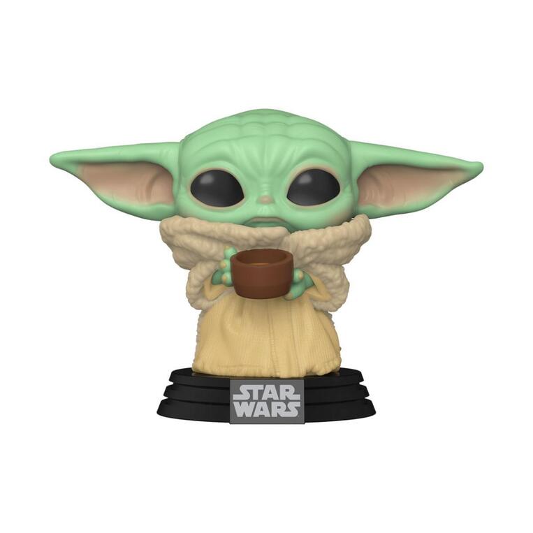 Funko POP! Star Wars: The Mandalorian - The Child with Cup #378 Figure