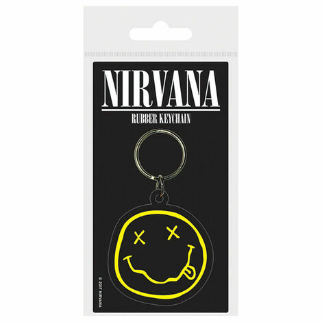 Nirvana (Smiley) PVC Keychain - RK38787C