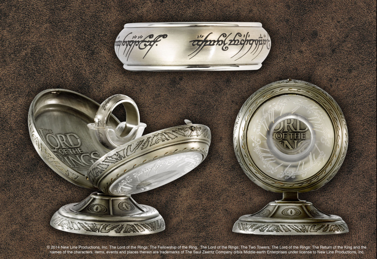 The Lord of the Rings One Ring Spinning Stainless Steel/Steel - NN1323