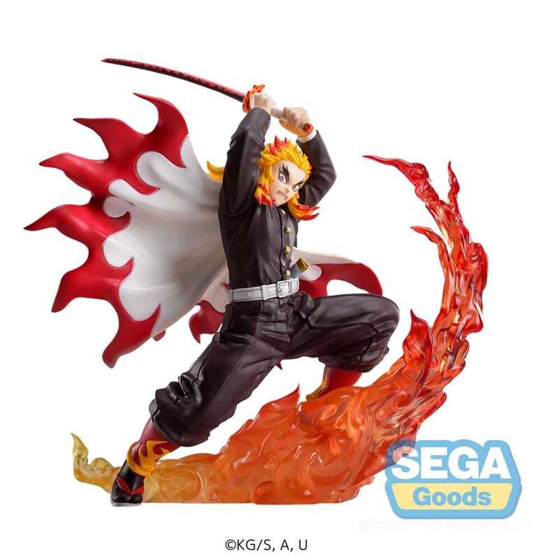 Demon Slayer: Kimetsu no Yaiba Xross Link Anime PVC Statue Kyojuro Rengoku 15 cm - SEGA46822
