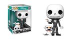 Funko POP! Nightmare Before Christmas - Jack Skellington with Zero #809 Jumbosized Figure