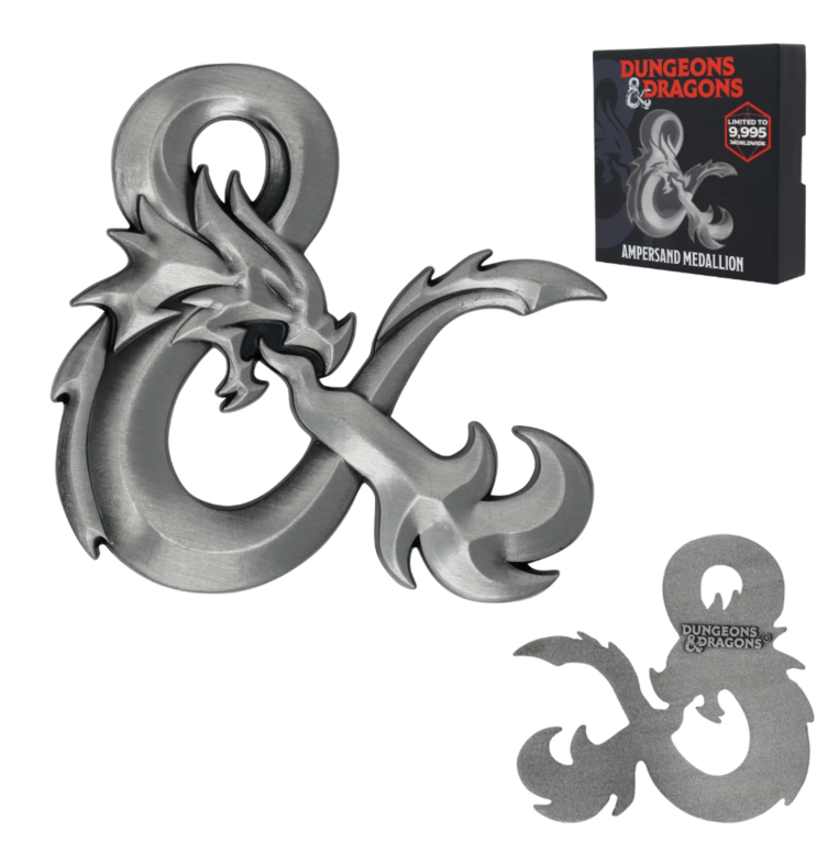 Dungeons & Dragons Limited Edition Ampersand Medallion - HAS-DUN20