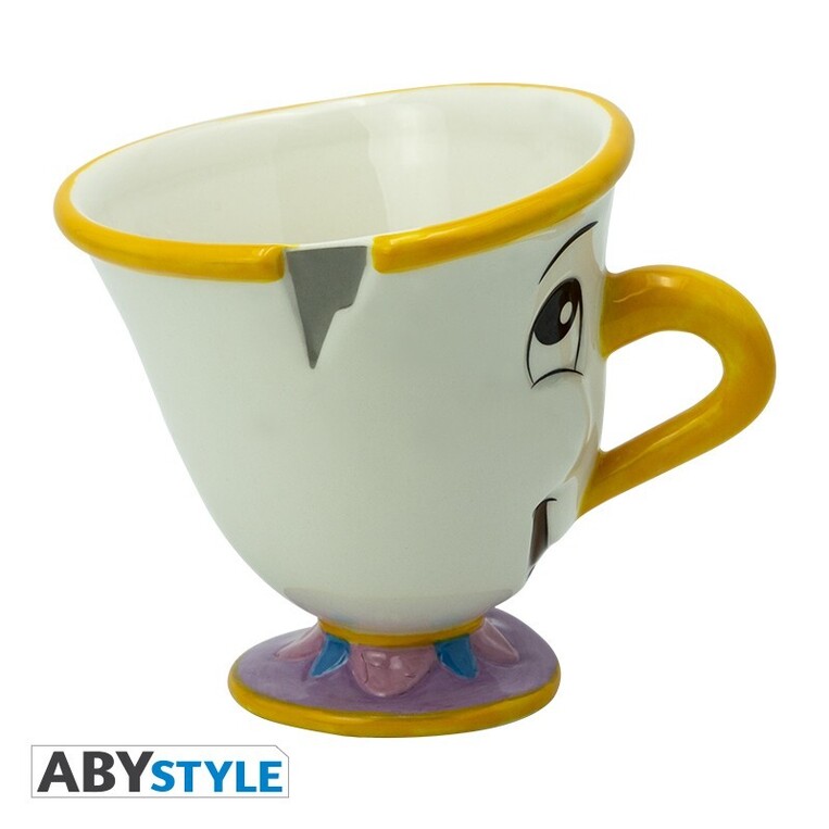 Disney Beauty & the Beast Mug 3D Chip - ABYMUG623